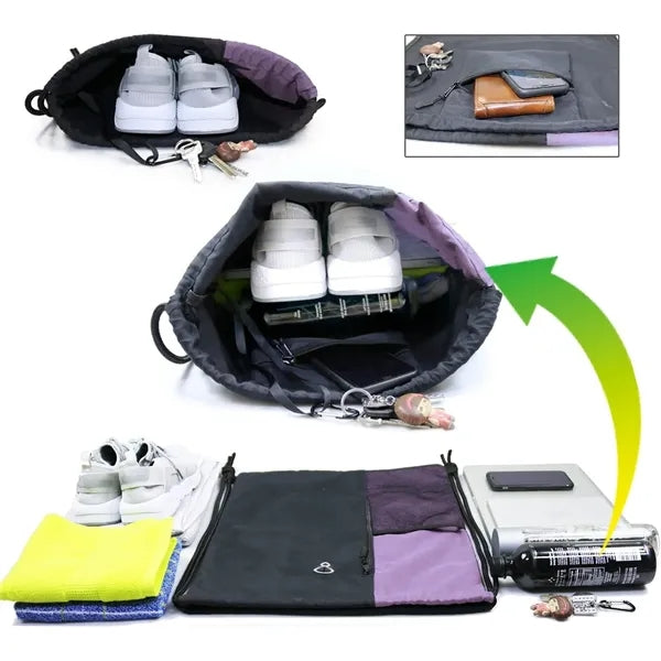Sports Drawstring Backpack Bag