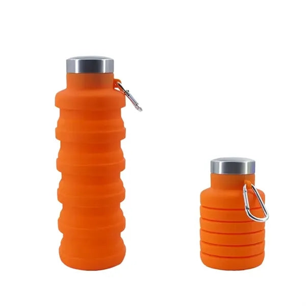 Silicone foldable water bottle