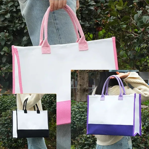 Embroidered Canvas Tote Pool Bag Gift for Her