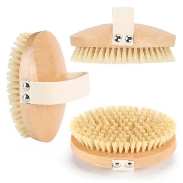 Wet and Dry Body Brush Exfoliator