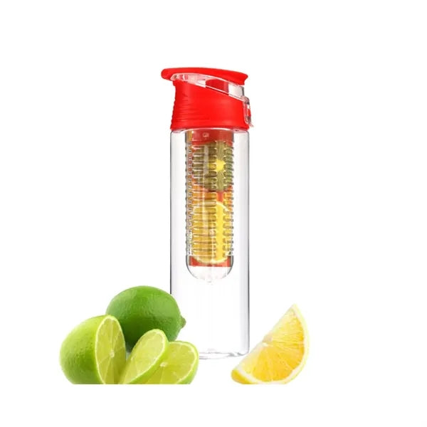Outdoor Sports Bottle with Lemon Cup Design