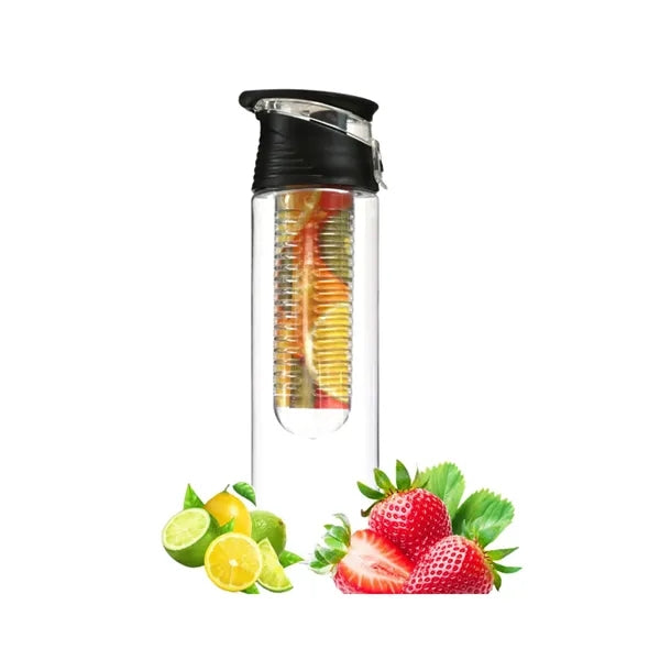 Outdoor Sports Bottle with Lemon Cup Design