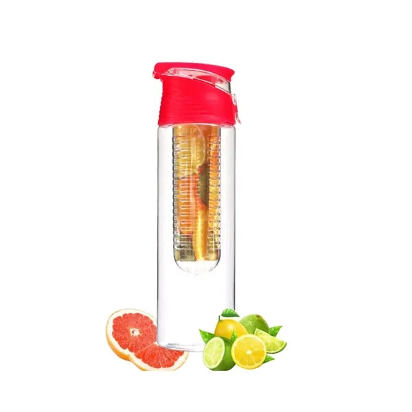 Outdoor Sports Bottle with Lemon Cup Design