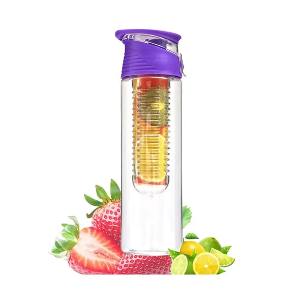 Outdoor Sports Bottle with Lemon Cup Design