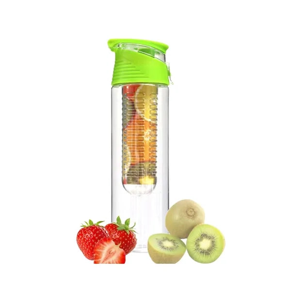 Outdoor Sports Bottle with Lemon Cup Design