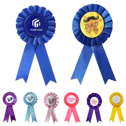 Motivational prize honorable ribbon award badge