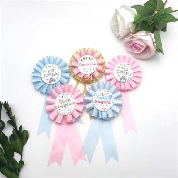 Motivational prize honorable ribbon award badge
