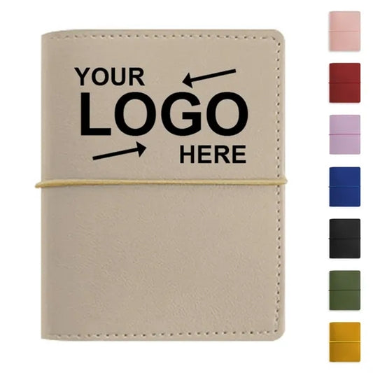 Pu Leather Notebook With Strap Buckle