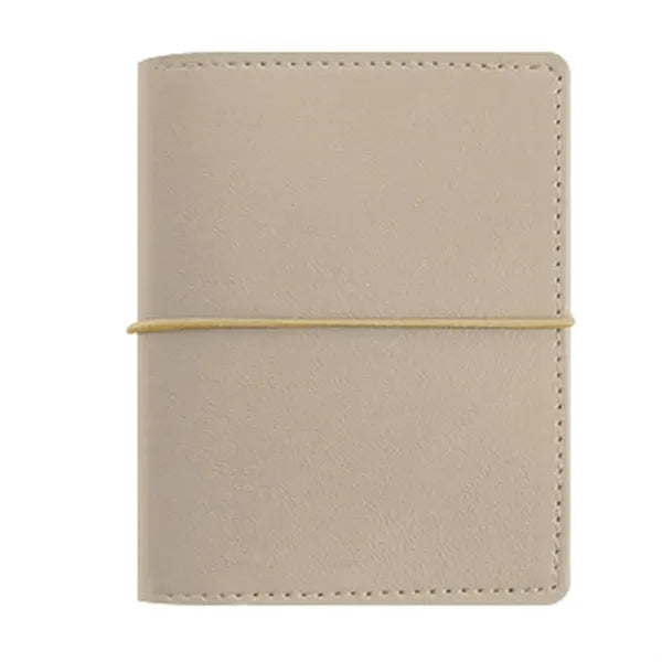 Pu Leather Notebook With Strap Buckle