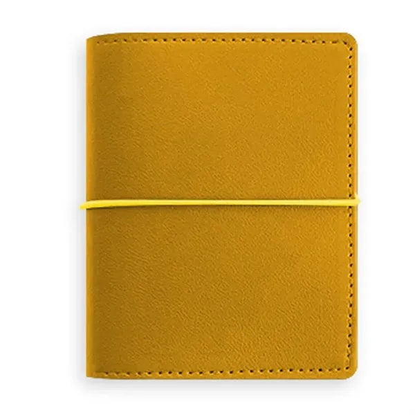 Pu Leather Notebook With Strap Buckle