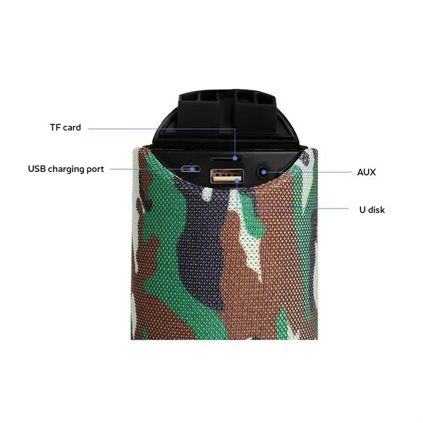 Outdoor Cloth Subwoofer Bluetooth Speaker