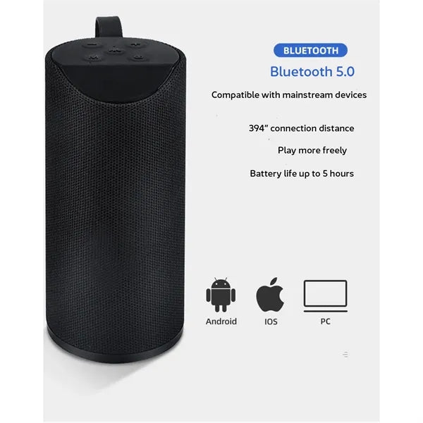 Outdoor Cloth Subwoofer Bluetooth Speaker