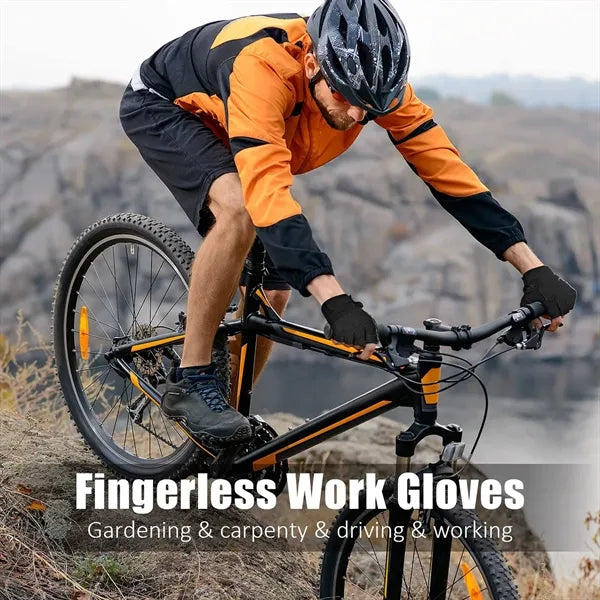 Tactical Fingerless Outdoor Anti Slip Gloves