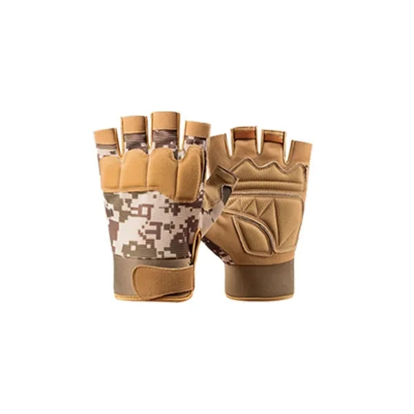Tactical Fingerless Outdoor Anti Slip Gloves