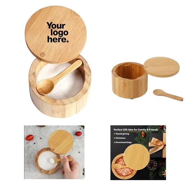 Bamboo Spice Storage Jar