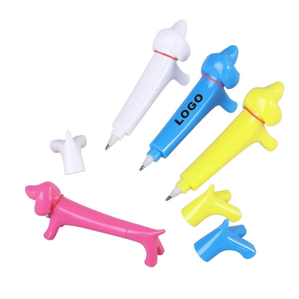 Cute Puppy Shaped Ballpoint Pens