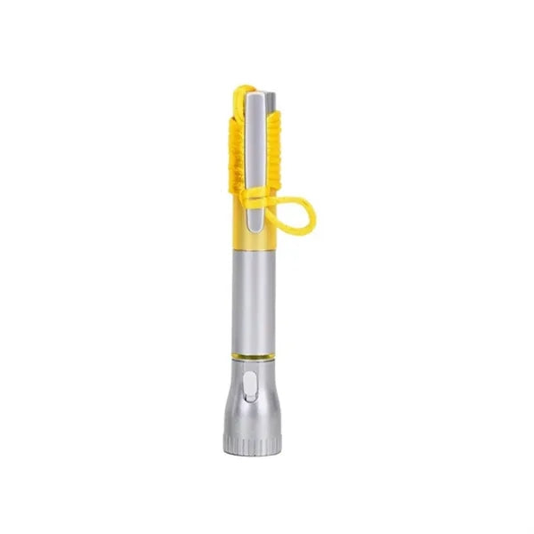 Lanyard Ballpoint Pen with LED Flashlight
