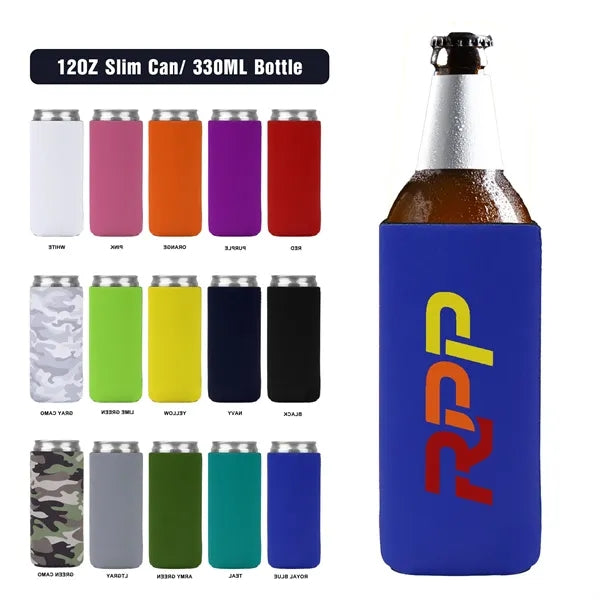 Collapsible 12Oz Slim Can Cooler