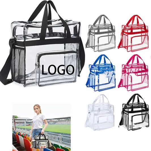 Clear PVC Crossbody Storage Bag