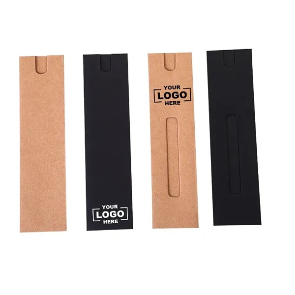 Eco Kraft Paper Pen Sleeve Pouch