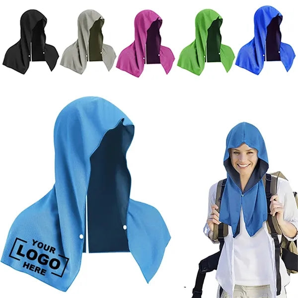 Cooling Head Towel With UV Protection For Outdoors