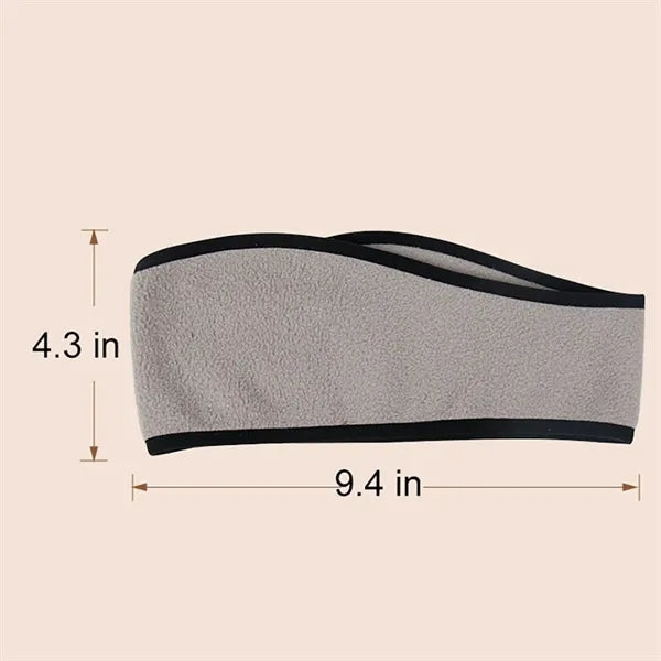 Thermal Fleece Ear Warmer Headband for Outdoor Sports