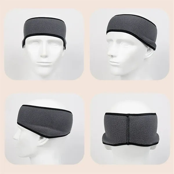 Thermal Fleece Ear Warmer Headband for Outdoor Sports