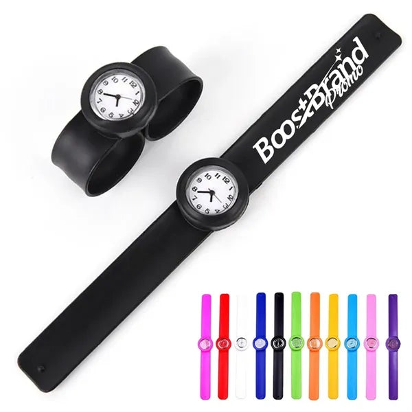 Colorful Silicone Slap Watches for Fun & Function