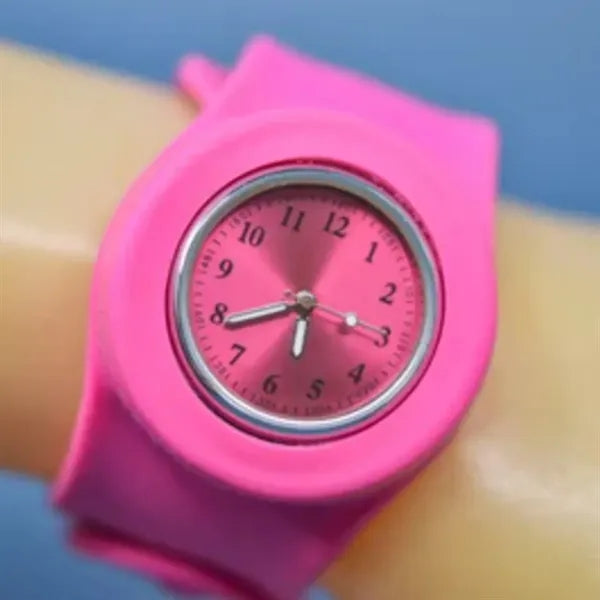 Colorful Silicone Slap Watches for Fun & Function
