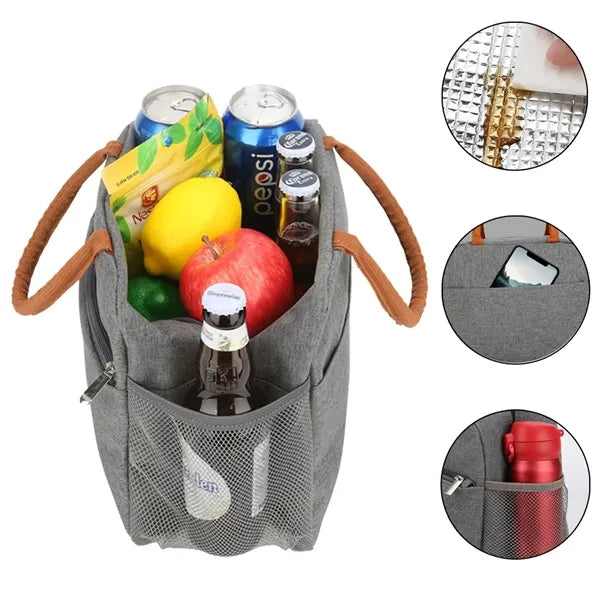 12 Cans Insulated Cooler Lunch Bag