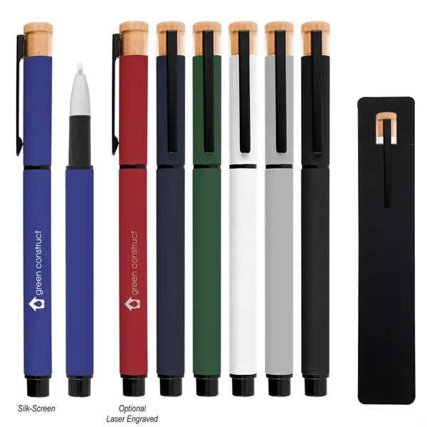 Ronan Recycled Aluminum Gel Pen
