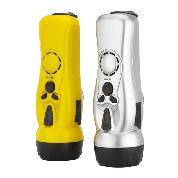 Multi-purpose Hand Crank Flashlight