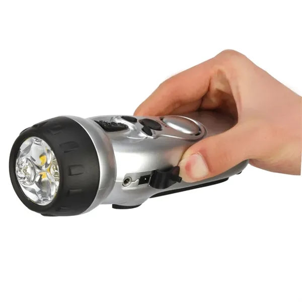 Multi-purpose Hand Crank Flashlight