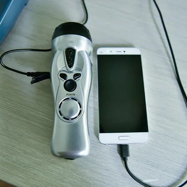 Multi-purpose Hand Crank Flashlight