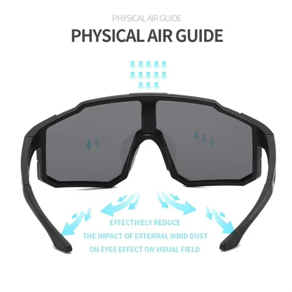 Polarized Sports Sunglasses with UV Protection