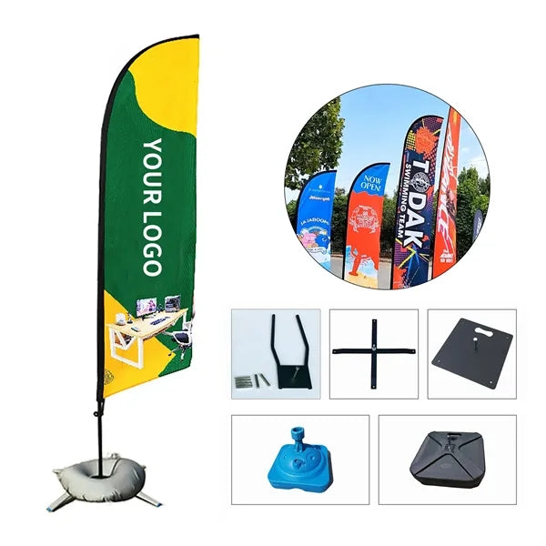 79 Inch Knife Shaped Flag Outdoor