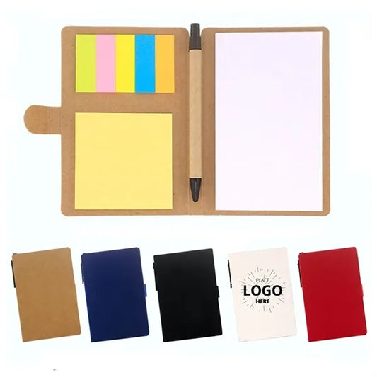 Sticky Note Book With Pen