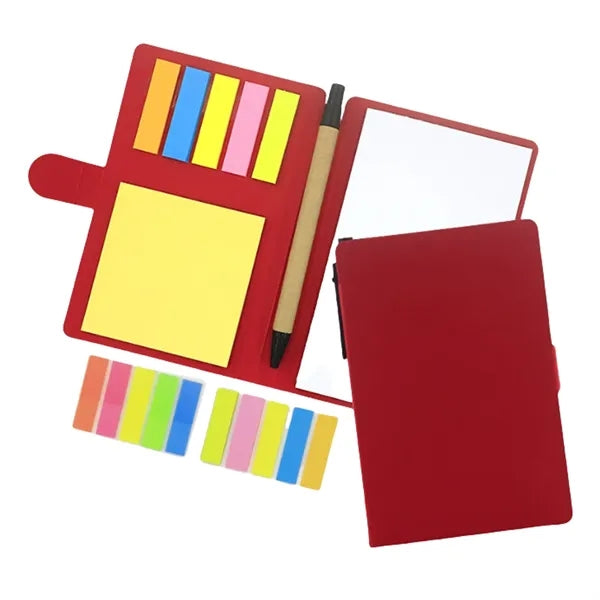 Sticky Note Book With Pen