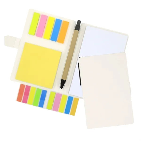 Sticky Note Book With Pen