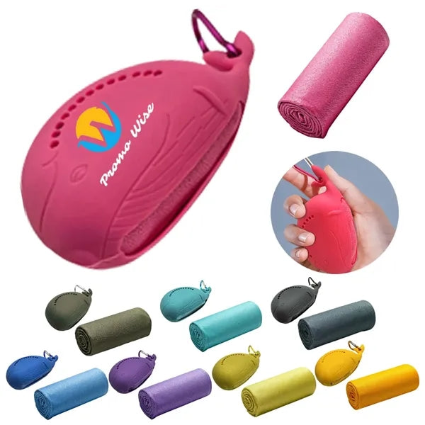 Breathable Sweat Absorbent Towels with Silicone Sleeves