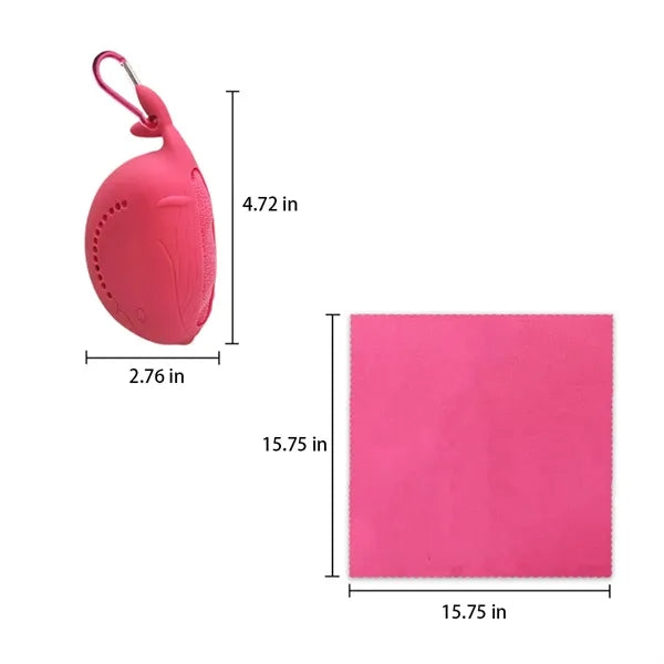 Breathable Sweat Absorbent Towels with Silicone Sleeves