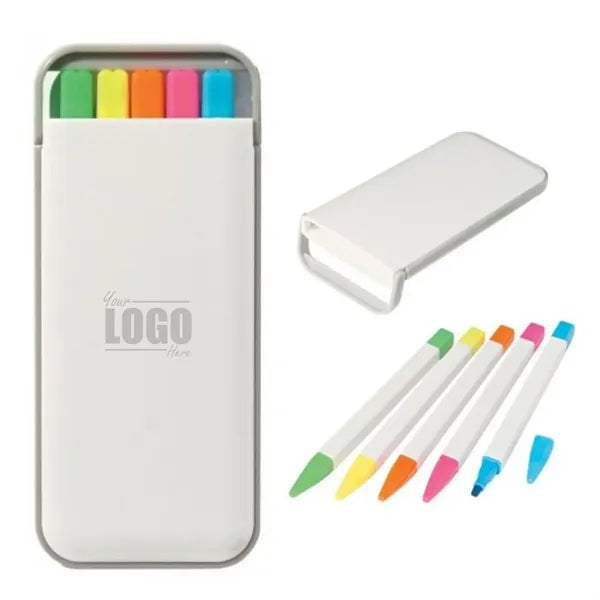 5-in-1 Highlighter Set in a Case