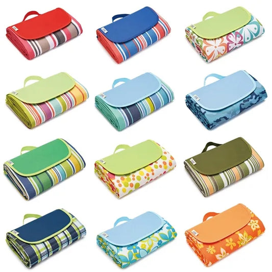 Foldable Outdoor Picnic Blanket - Water-Resistant