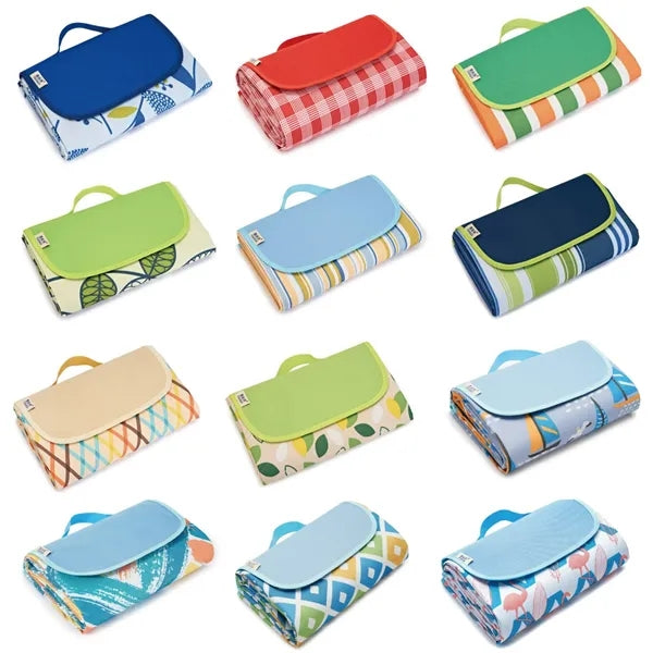 Foldable Outdoor Picnic Blanket - Water-Resistant