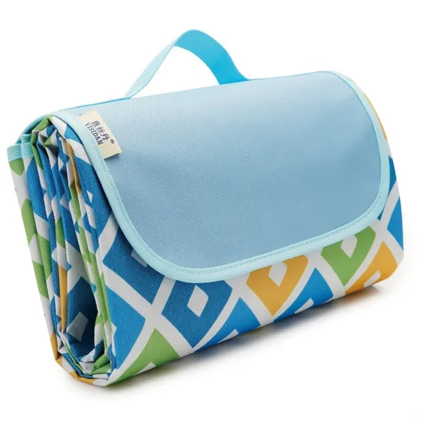 Foldable Outdoor Picnic Blanket - Water-Resistant