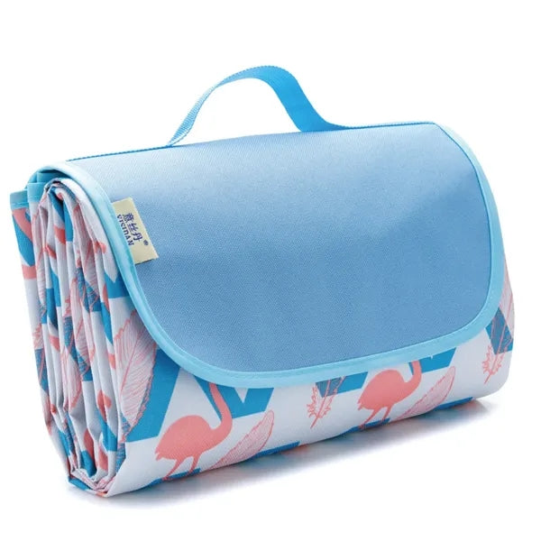 Foldable Outdoor Picnic Blanket - Water-Resistant