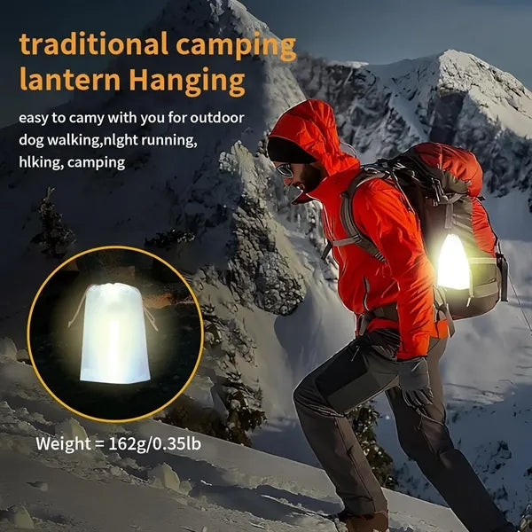 LED Tube Handheld Portable Foldable-Inflatable Camping Light