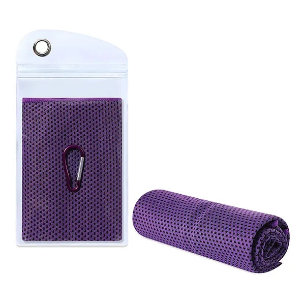 Microfiber Gym Cooling Towels with Carabiner