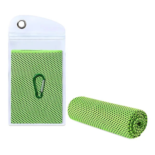 Microfiber Gym Cooling Towels with Carabiner