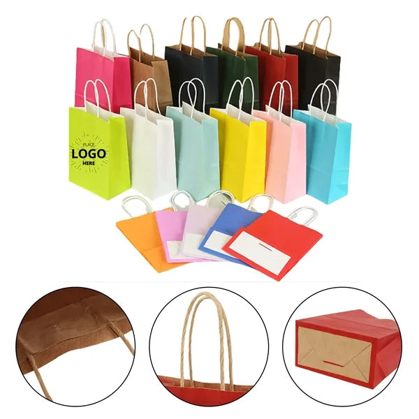 Full-Colors Imprinting Kraft Paper Takeout Bag